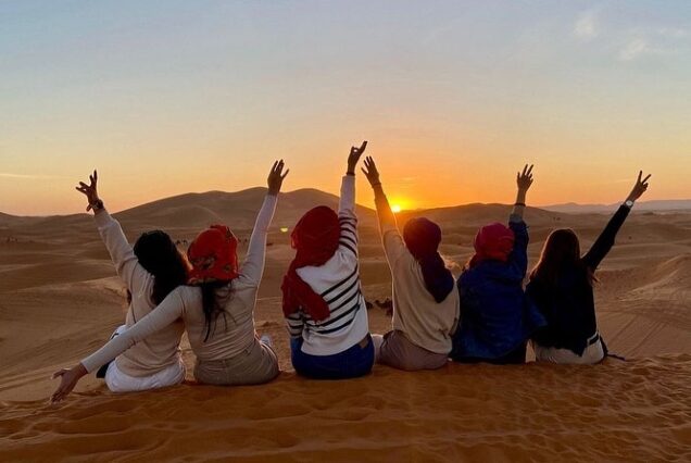 Viaje de 5 días y 4 noches al desierto de Marruecos para grupos de estudiantes