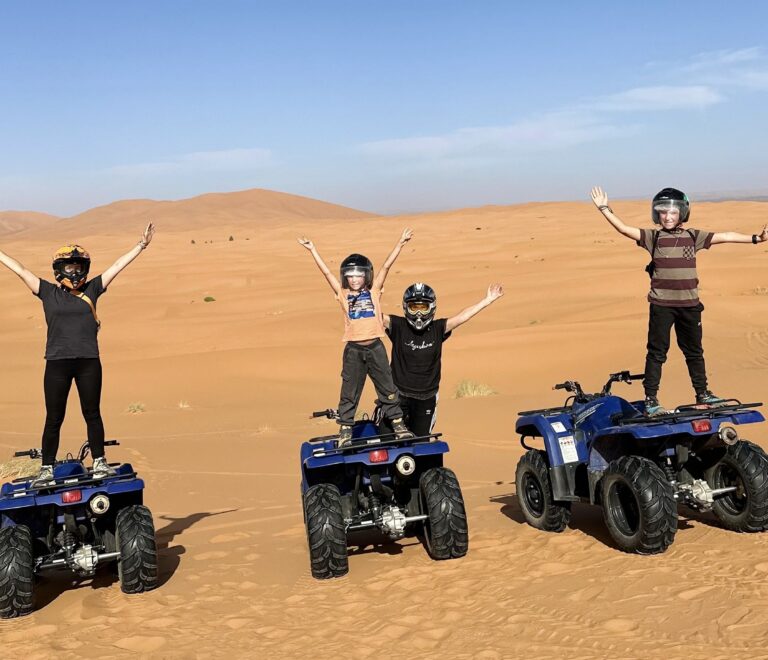 Excursiones en quad en el desierto del Sáhara: Merzouga y Ouzina