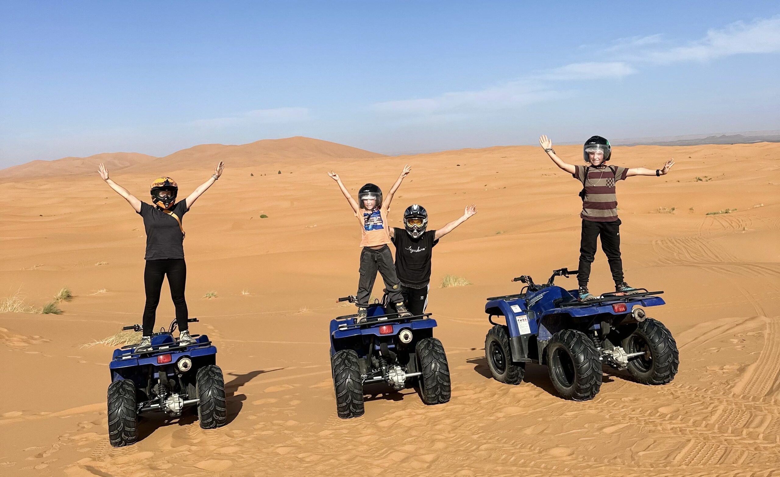 Excursiones en quad en el desierto del Sáhara: Merzouga y Ouzina