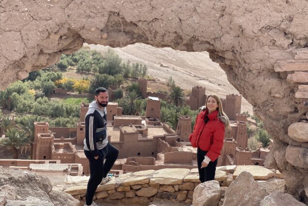 Excursión de 3 días Marrakech a Cascadas de Ouzoud y Desierto