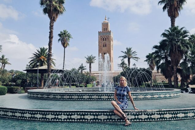 Excursión de 3 días Marrakech a Cascadas de Ouzoud y Desierto