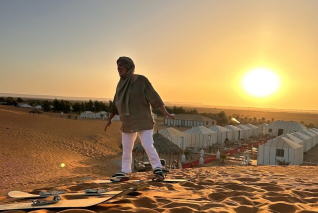 viaje de 4 días y 3 noches al desierto de Merzouga y las cascadas de Ouzoud.