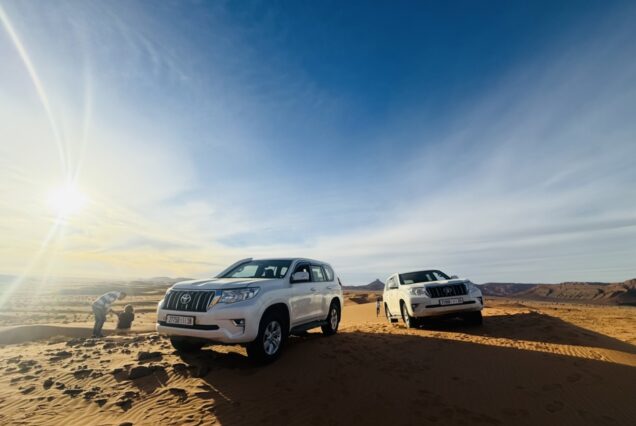alquiler de coches con conductor (chófer) en Marruecos