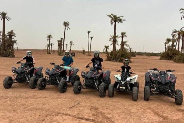 Excursiones y Actividades en el Palmeral de Marrakech: Quad Camello Buggy y Caballo