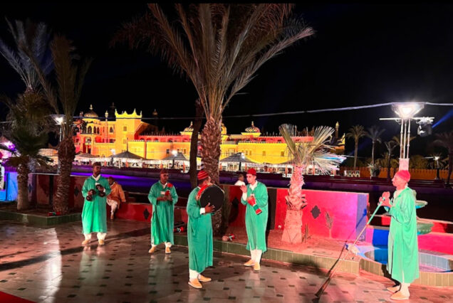 Cena y espectáculo de fantasía en Chez Ali, Marrakech