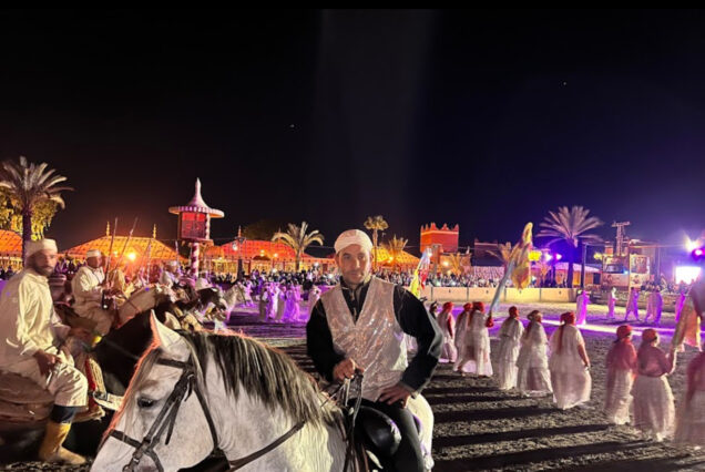 Cena y espectáculo de fantasía en Chez Ali, Marrakech