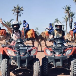 Excursiones y Actividades en el Palmeral de Marrakech Quad Camello