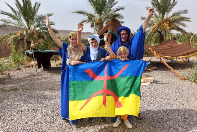 Excursión de 3 días Marrakech a Cascadas de Ouzoud y Desierto