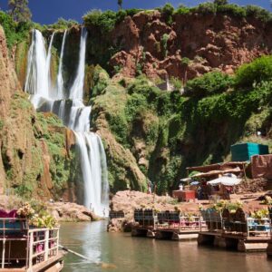 Excursión de 1 día desde Marrakech a las Cascadas de Ouzoud