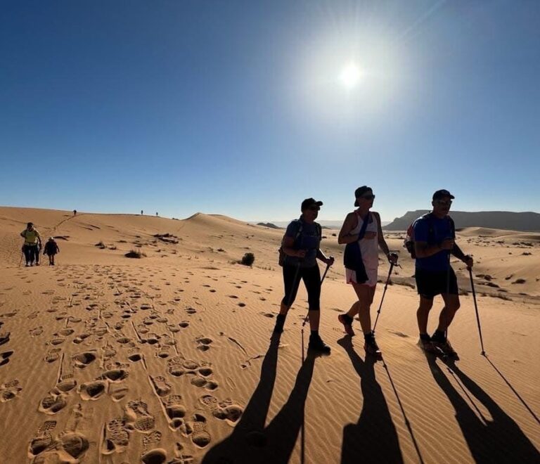 Trekking y senderismo en el desierto