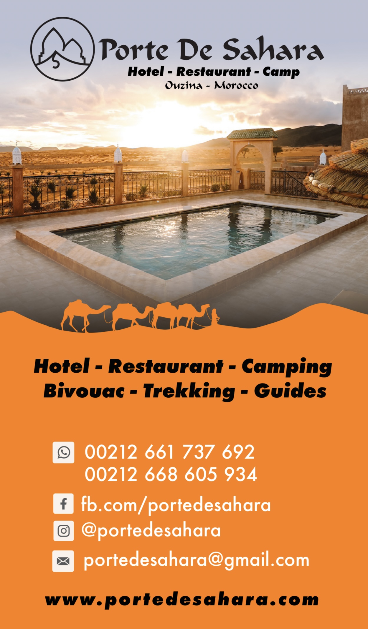 Hotel and Riad in the Ouzina Desert