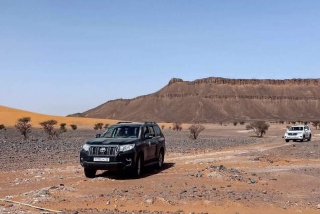 Alquiler de vehículos Toyota 4x4 sin chófer en todo Marruecos
