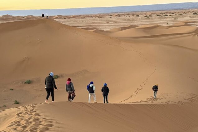 Trekking y Senderismo en el Desierto: Aventura en dunas Sahara