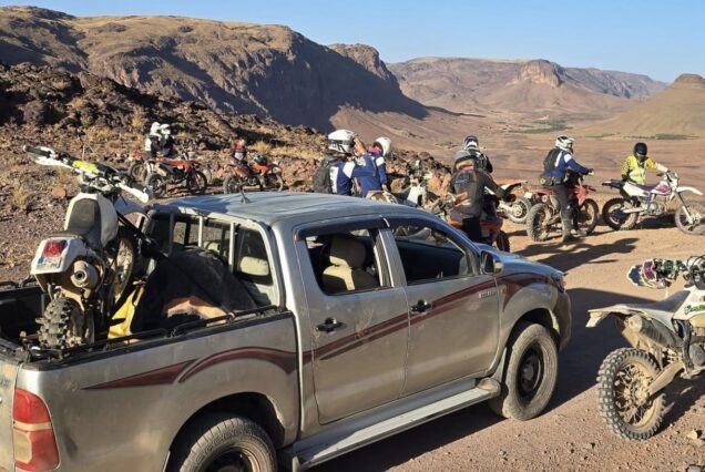 Asistencia Raid Motos 4x4 en Marruecos