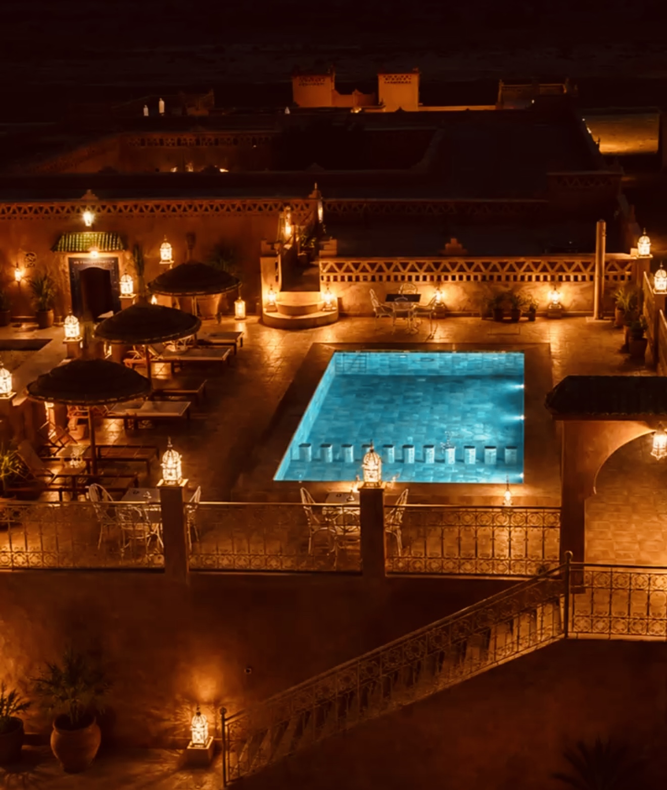 Hotel Riad y Restaurante en el desierto de Ouzina Marruecos