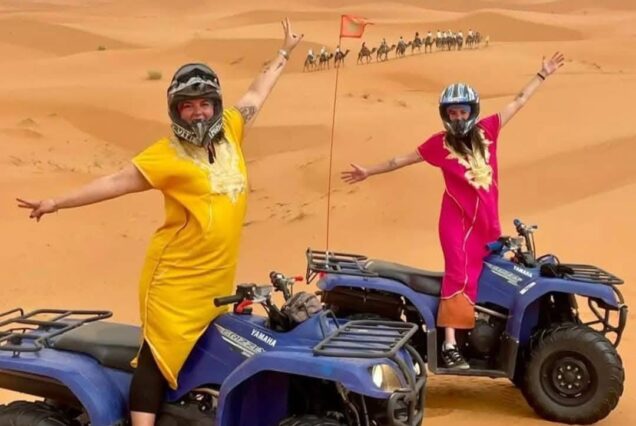 Viajes de despedida de soltera al desierto y Marrakech Marruecos