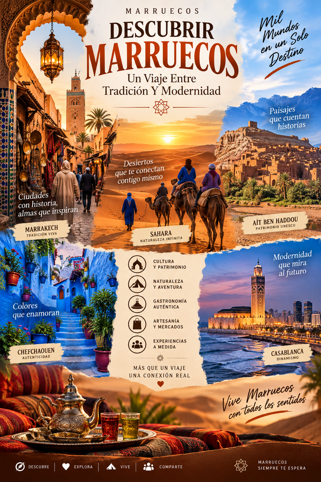 Descubrir Marruecos: Un viaje entre tradición y modernidad