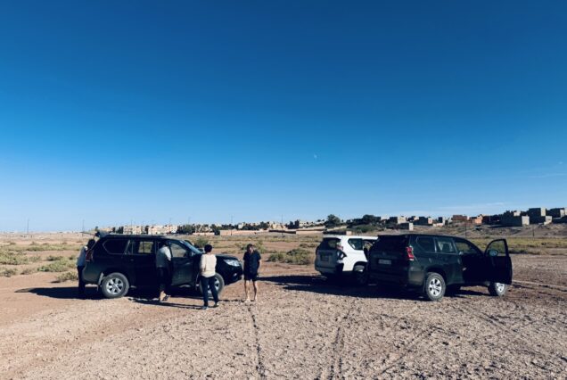 Marrakech, Ait Ben Haddou, Foum Zguid, Erg Chegaga, Zagora, Ouzina, Merzouga, Erfoud, Gargantas del Todra, Valle del Dades, Ouarzazate.