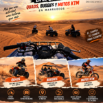 Experiencias Exclusivas en el Sahara: Quads, Buggies y Motos KTM en Marruecos