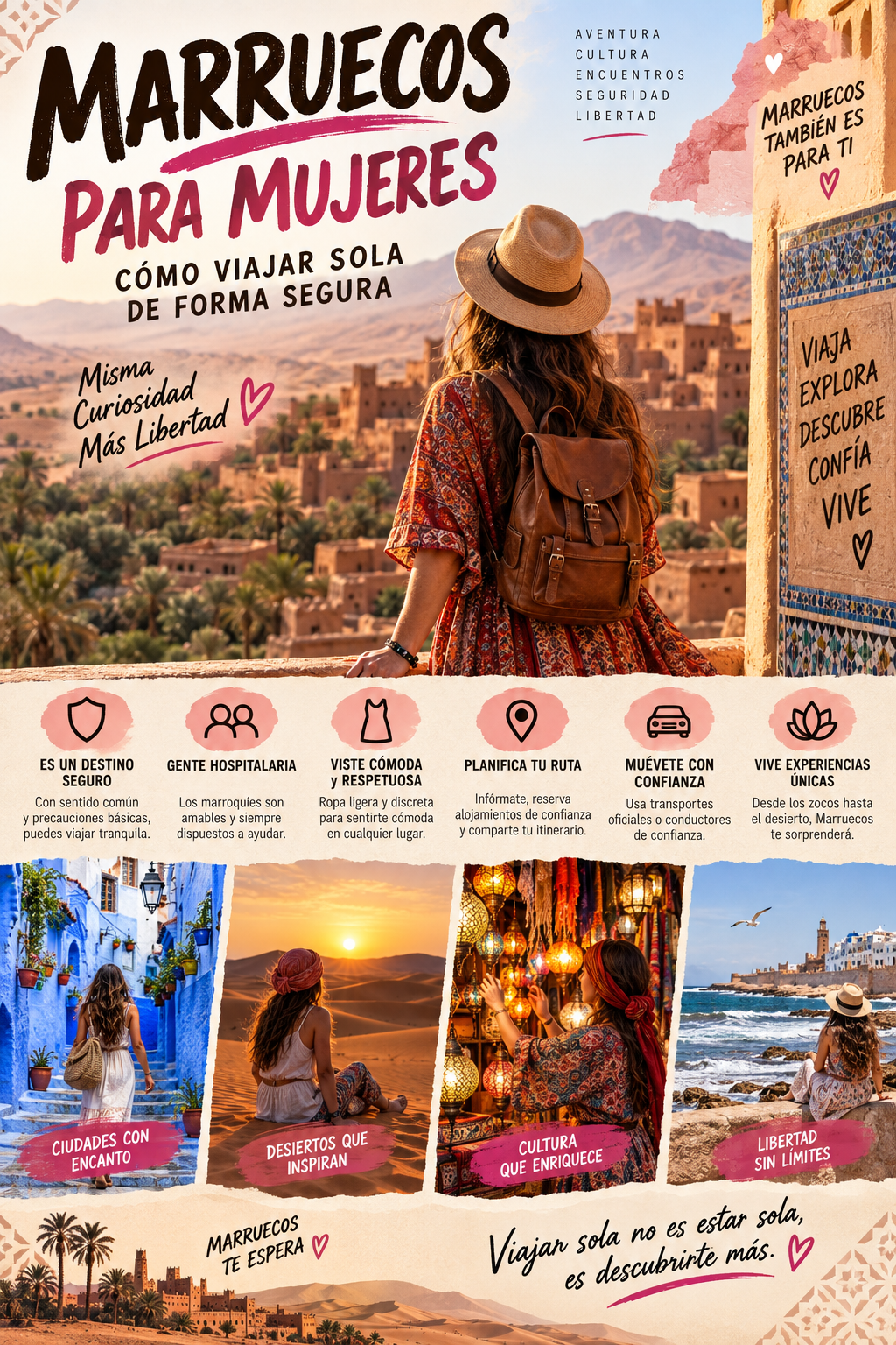 Marruecos para mujeres: cómo viajar sola de forma segura