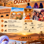 Excursión de 3 días y 2 noches desde Merzouga al desierto de Ouzina
