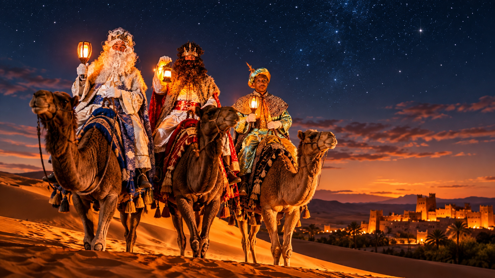 Tour en GRUPO para Reyes Magos en familia con niños al desierto de Marruecos
