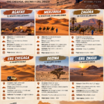 ¿Qué desierto elegir en Marruecos? Diferencias entre Agafay, Merzouga, Zagora, Erg Chegaga, Ouzina y Erg Znigui