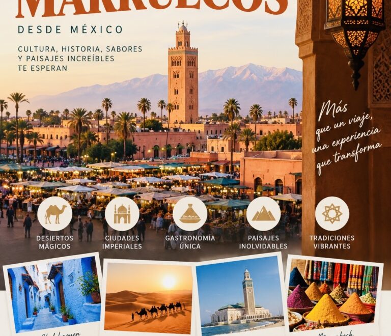 Viajar a Marruecos desde México