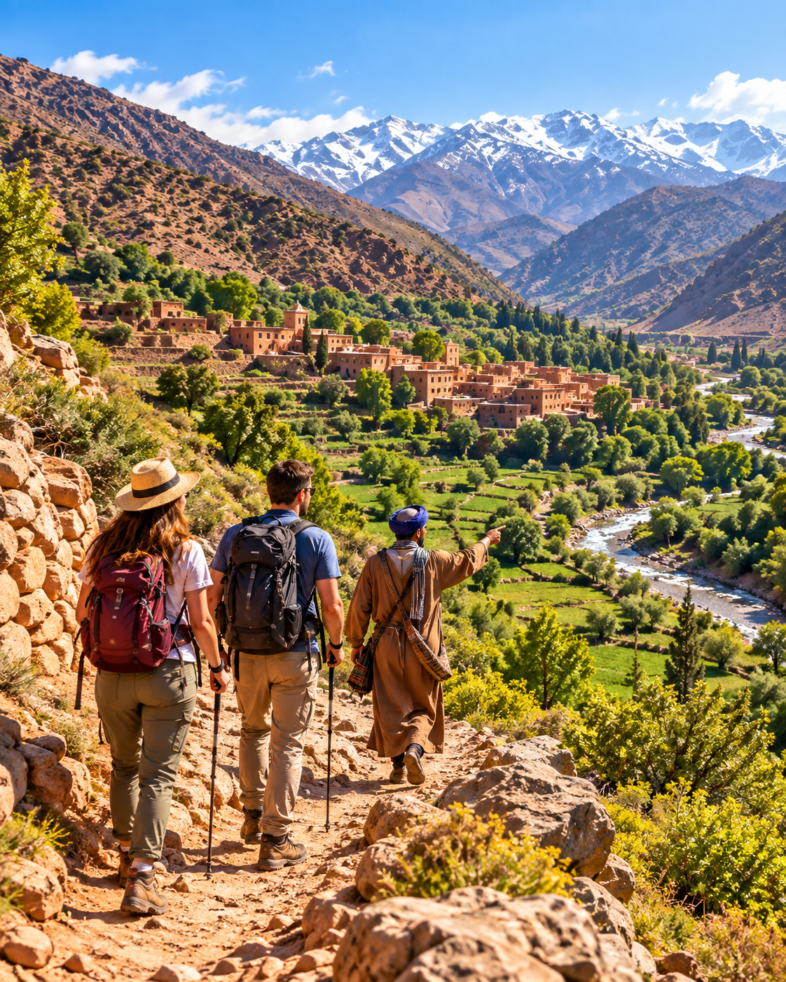 Excursión a las Montañas del Atlas y los 3 Valles desde Marrakech