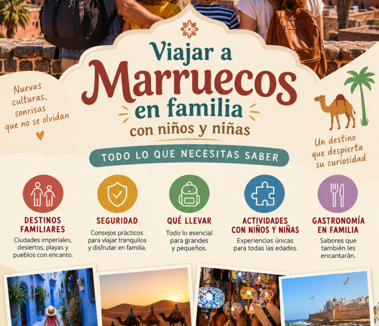 Viajar a Marruecos en familia con niños y niñas