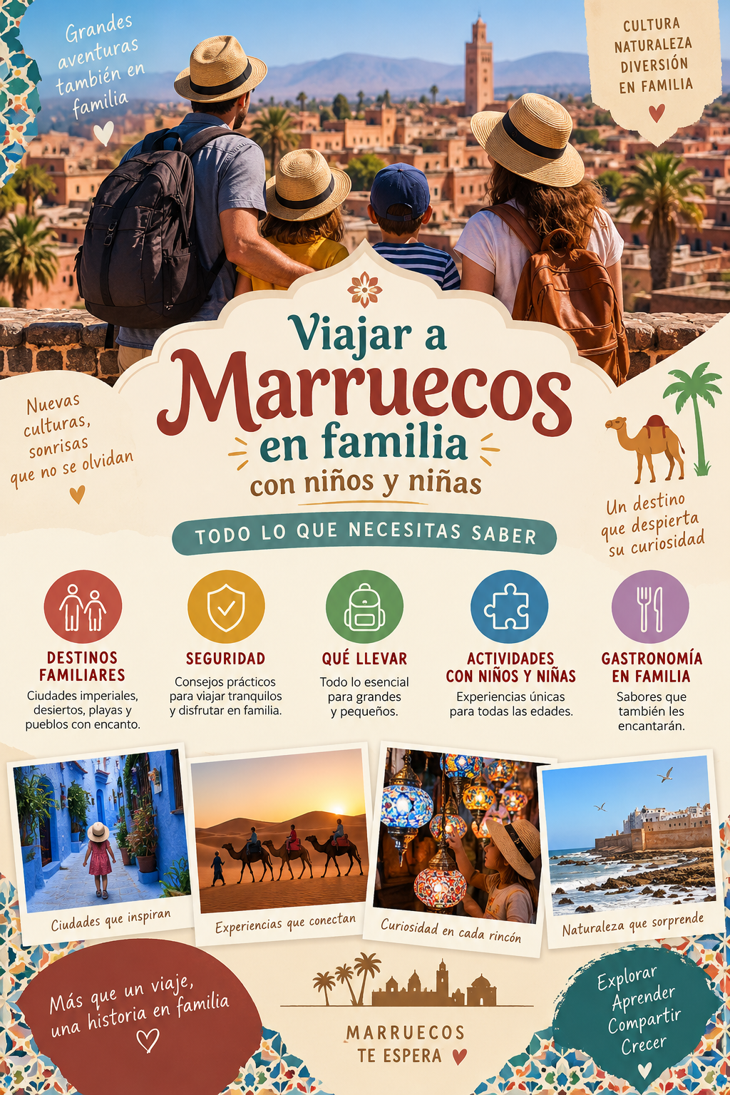 Viajar a Marruecos en familia con niños y niñas