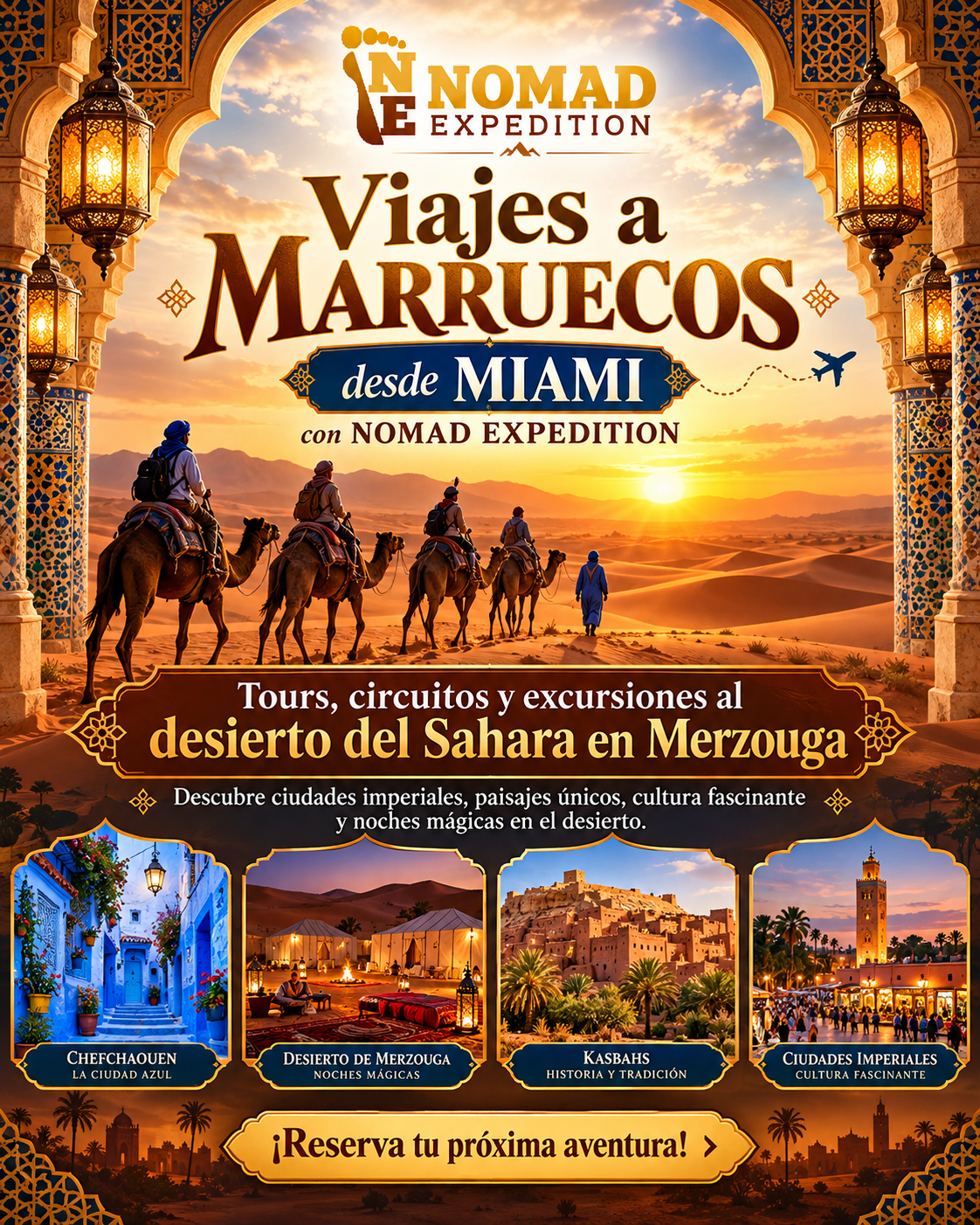 Viajes a Marruecos desde Miami