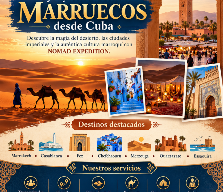 Excursiones a Marruecos desde Cuba