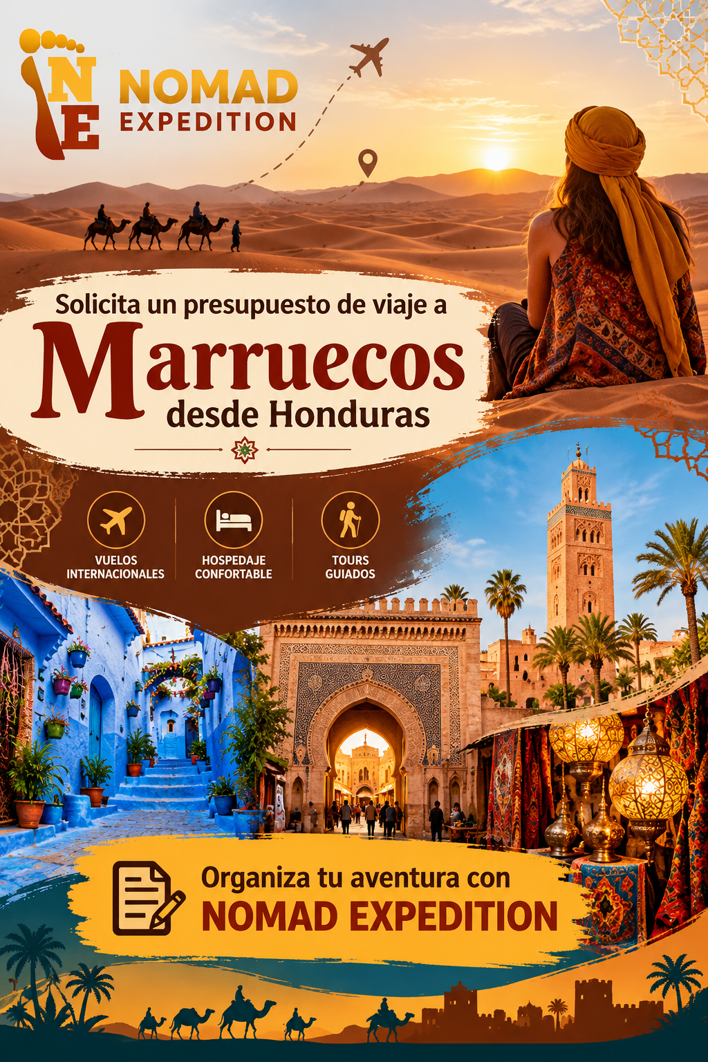 Tours a Marruecos desde Honduras