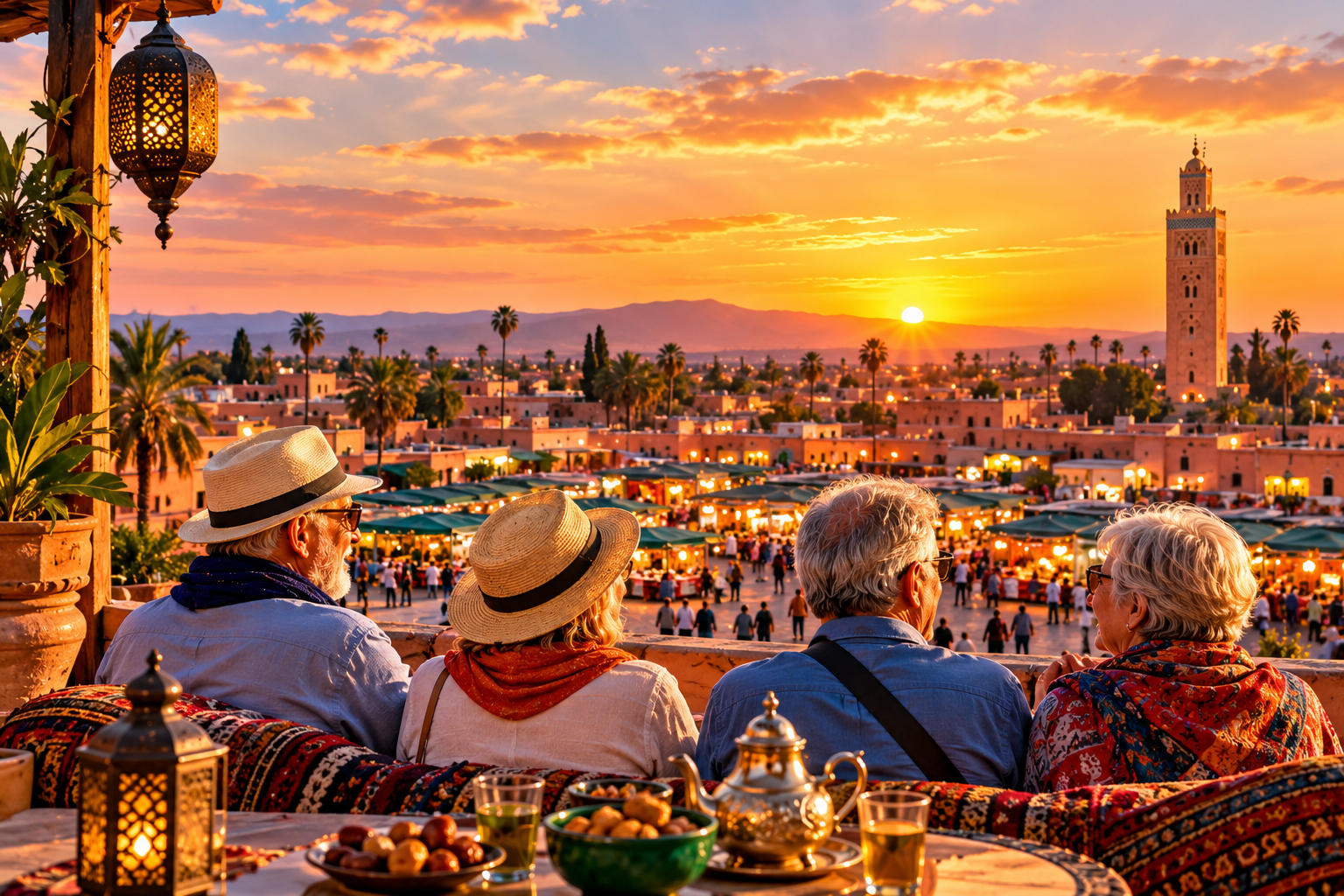 Viajes a Marruecos para Mujeres y Hombres Jubilados