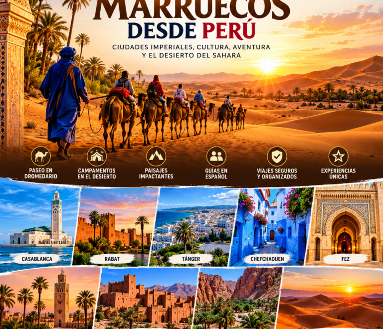 Tours a Marruecos desde Perú