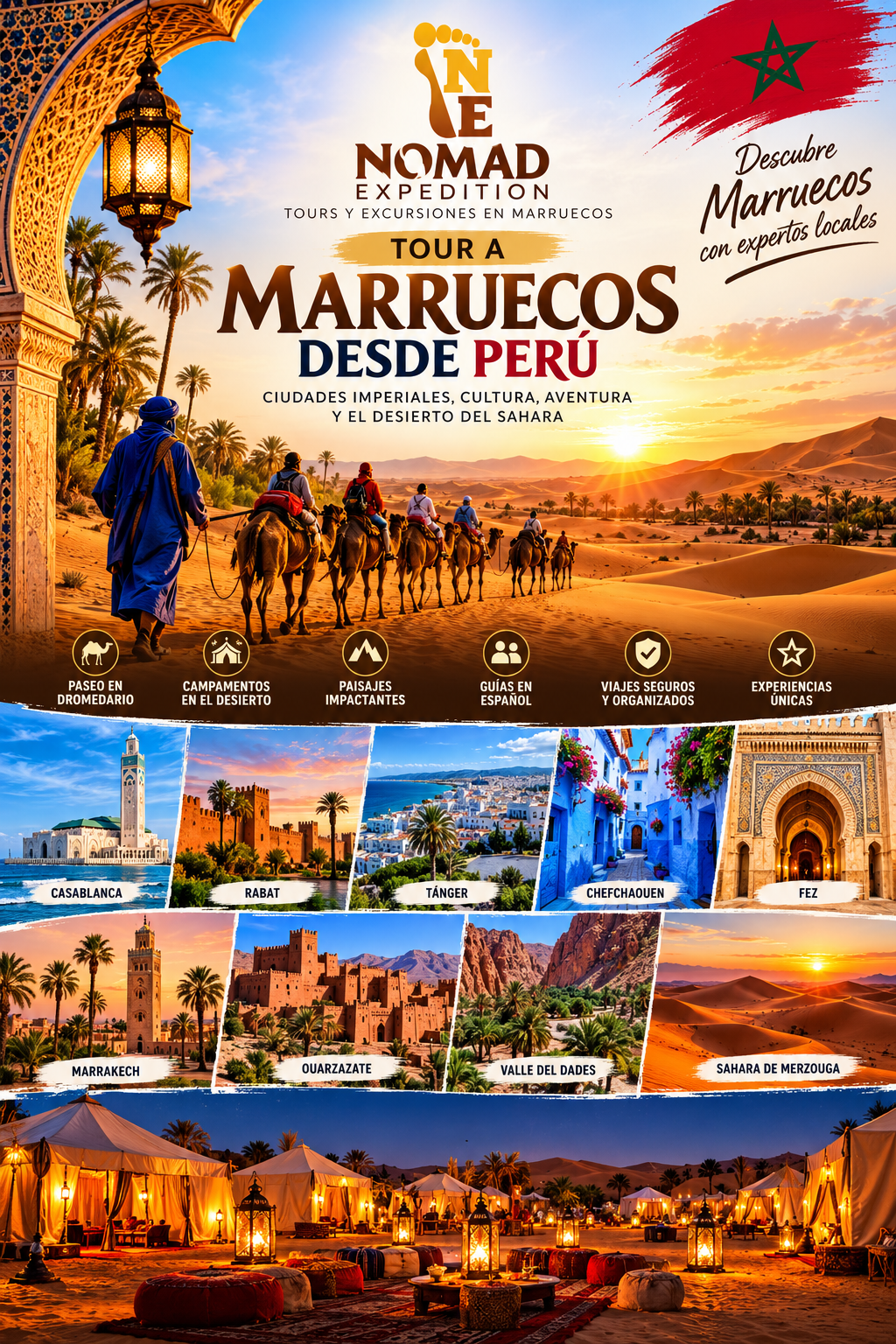 Tours a Marruecos desde Perú