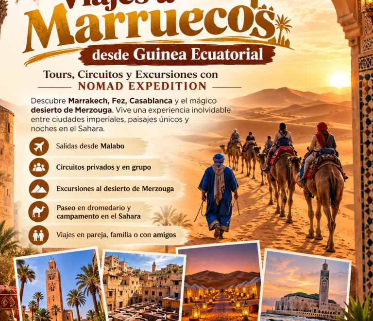 Circuitos turísticos por Marruecos desde Guinea Ecuatorial