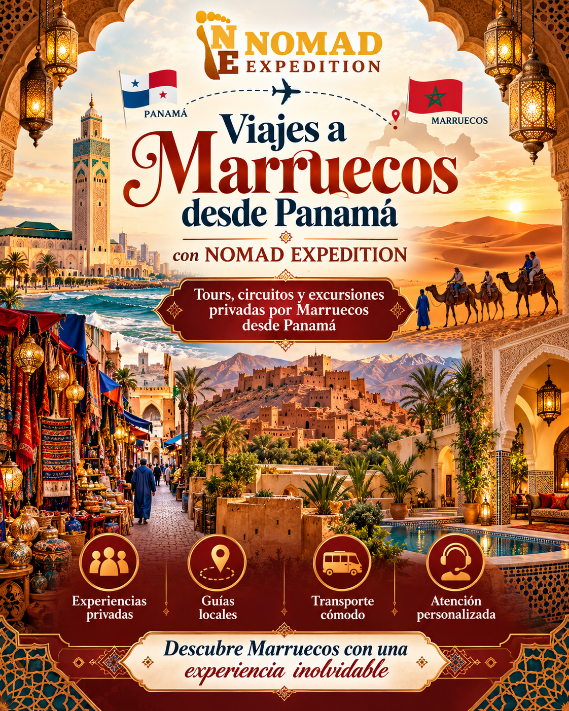 Tours al Sahara de Merzouga desde Panamá